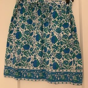SZ for j crew skirt/ swimsuit cover